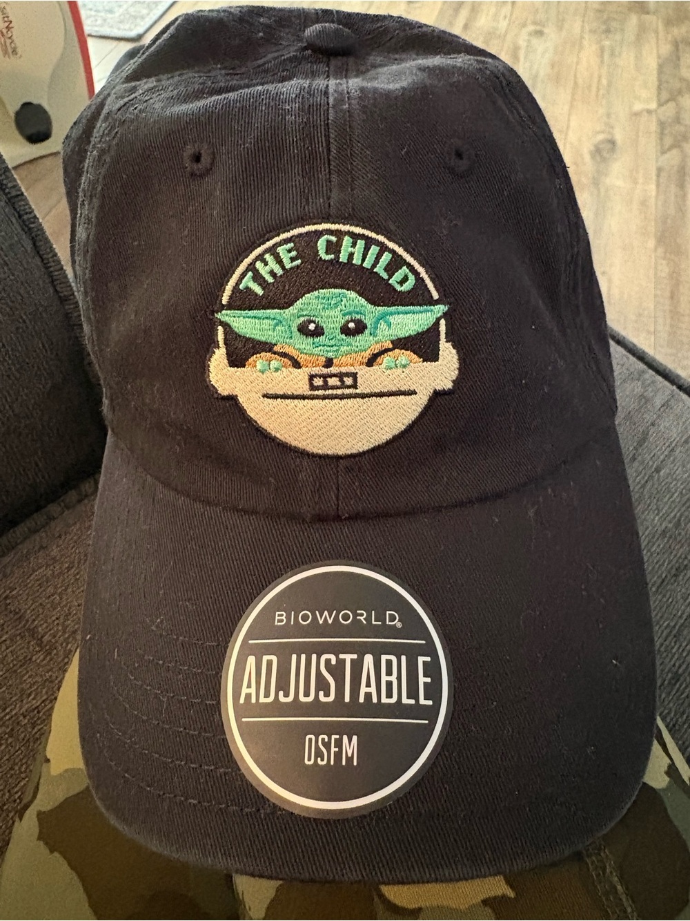 Star Wars Black Cap with Green and Cream The Child Patch
